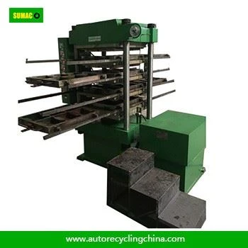 Tyre Recycle Equipment Rubber Floor Tile Making Machine